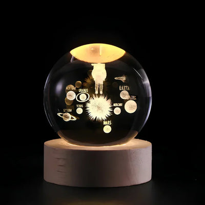 Glow Sphere – Leuchtende Kristallkugel Lampe