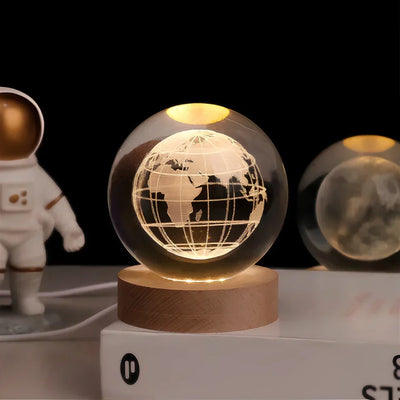 Glow Sphere – Leuchtende Kristallkugel Lampe