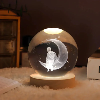 Glow Sphere – Leuchtende Kristallkugel Lampe