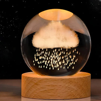 Glow Sphere – Leuchtende Kristallkugel Lampe